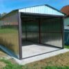 Standardní plechová garáž, výklopná garážová vrata, 3x5m - Image 3