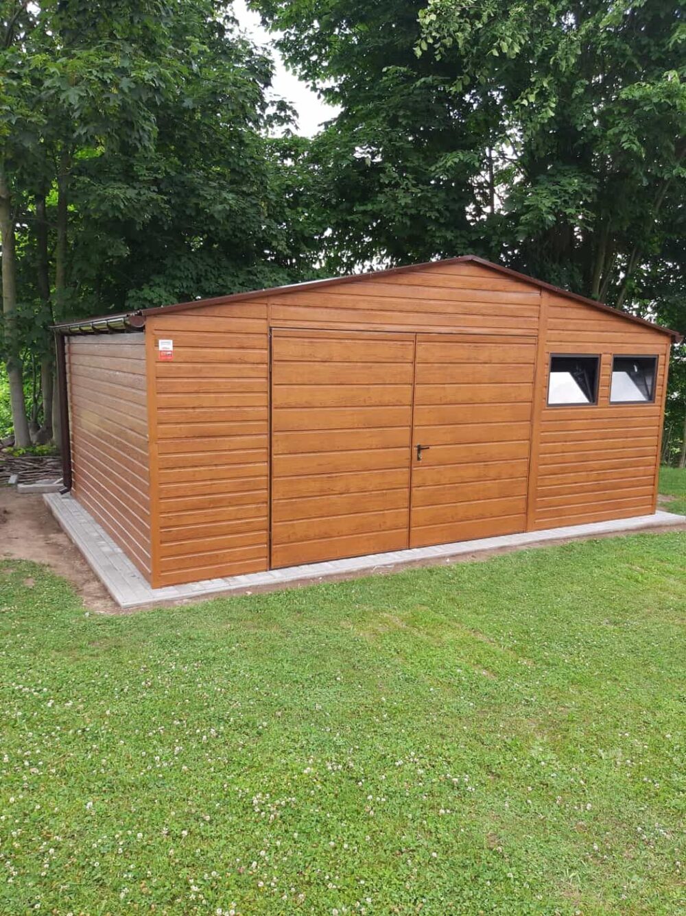 Domek ogrodowy narzędziowy 6x6