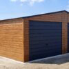 Plechová garáž Premium, šikmá střecha, 7x6m - Image 2