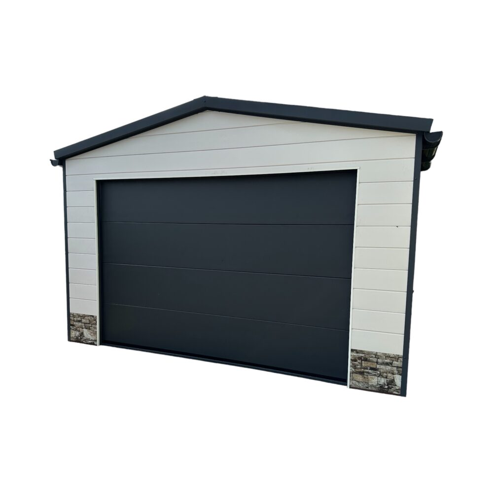 Zateplená garáž ze sendvičových panelů 6x6 m - Image 2