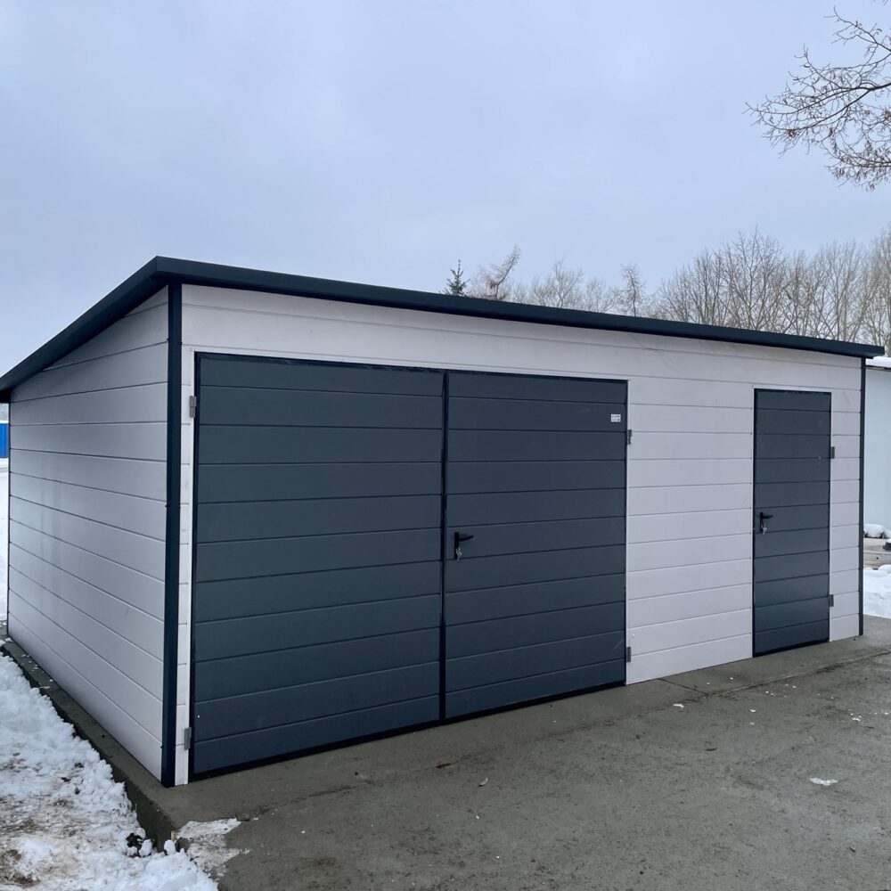 Zateplená garáž ze sendvičových panelů 6x3m - Image 2