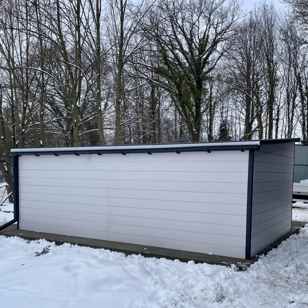 Zateplená garáž ze sendvičových panelů 6x3m - Image 3