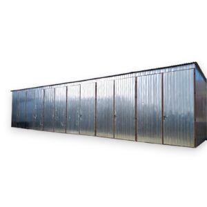 Hala magazynowa 18x6 z blachy trapezowej