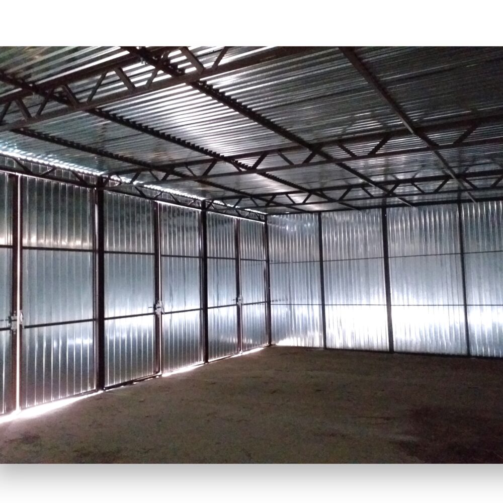 Sklad z trapézového plechu 18x6 výška 3,50 m - Image 2