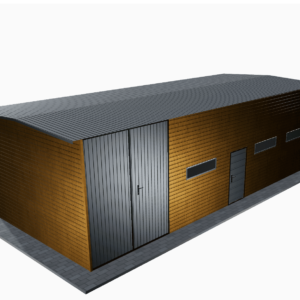 Hala magazynowa 12x6 z blachy trapezowej